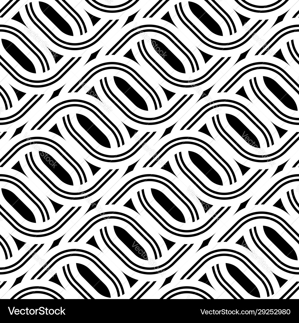 Design seamless chain pattern vector image
