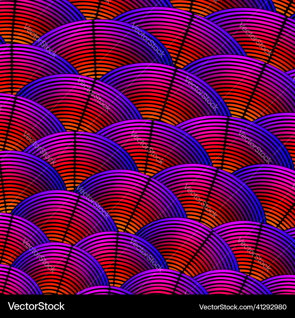 Feather styled background with curved lines Feather styled background with curved lines vector image