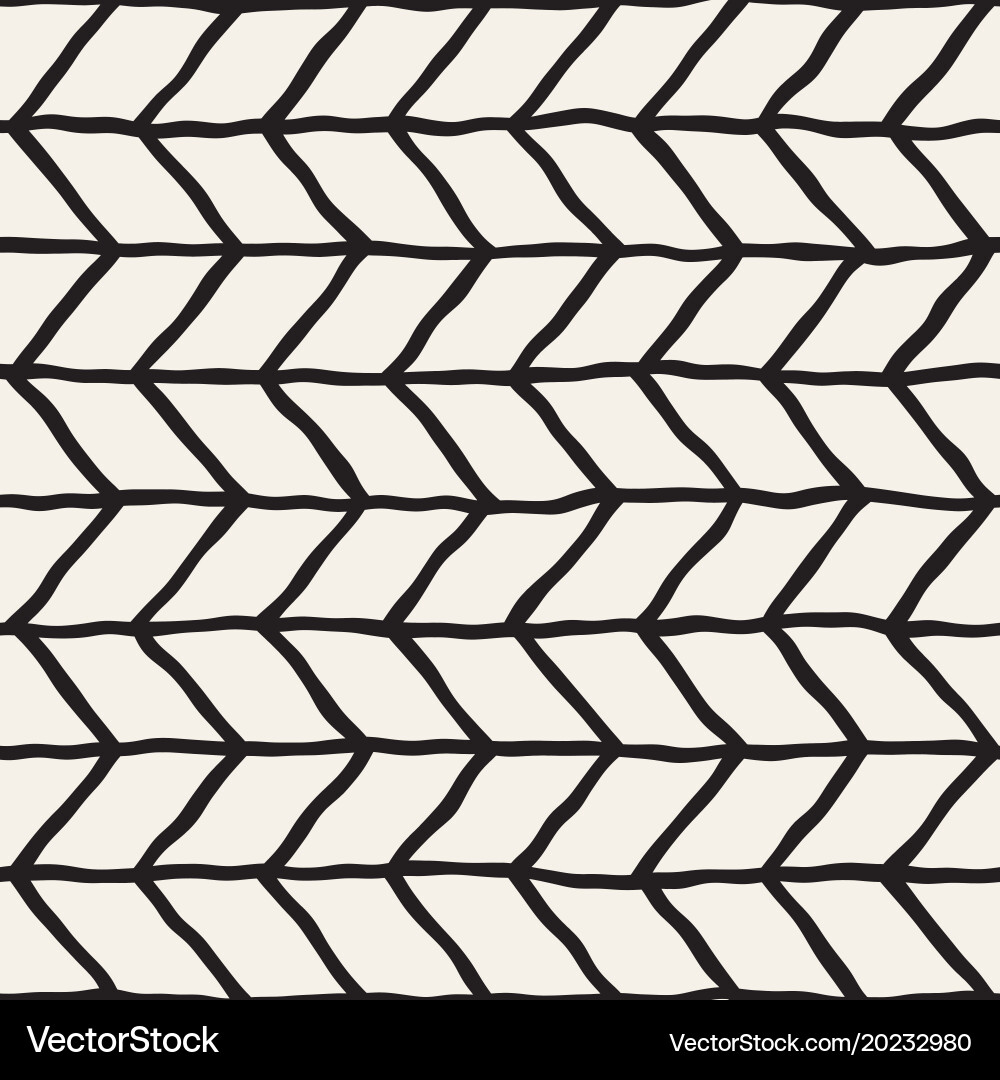 Hand drawn style seamless pattern abstract Vector Image