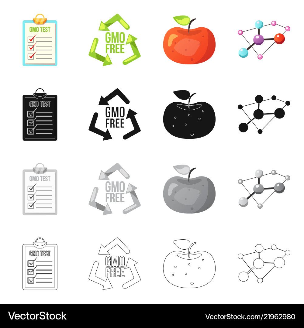 Isolated object of and symbol collection Isolated object of and symbol collection vector image