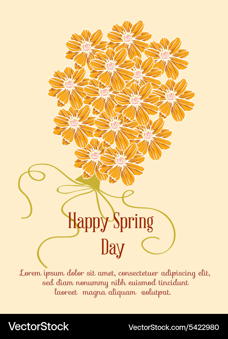 Spring vector image