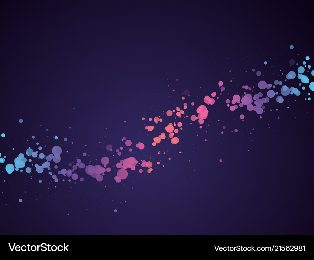 Abstract circle wave background Vector Image
