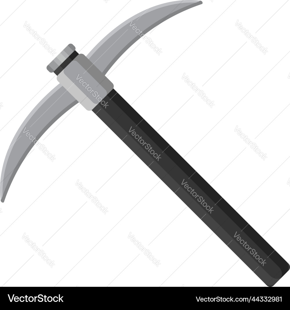 Digging tool on a white background Vector Image