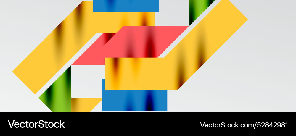 Dynamic lines and triangles Vector Image