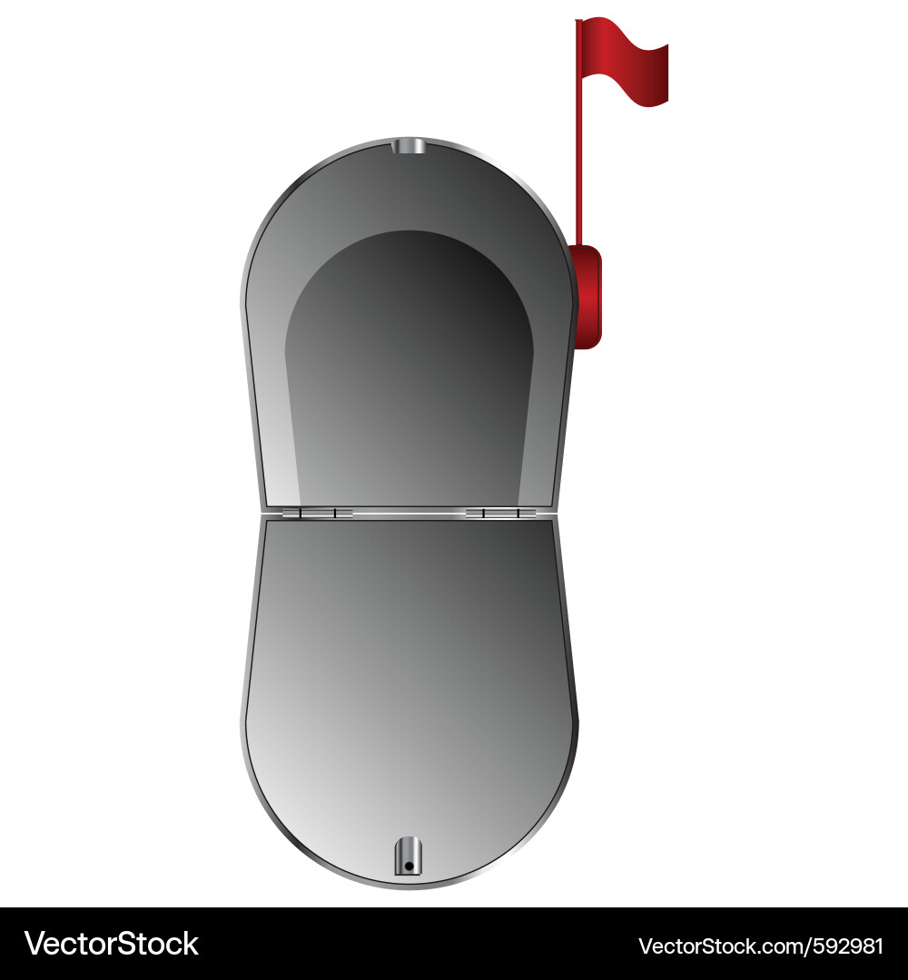 Empty mail box Vector Image