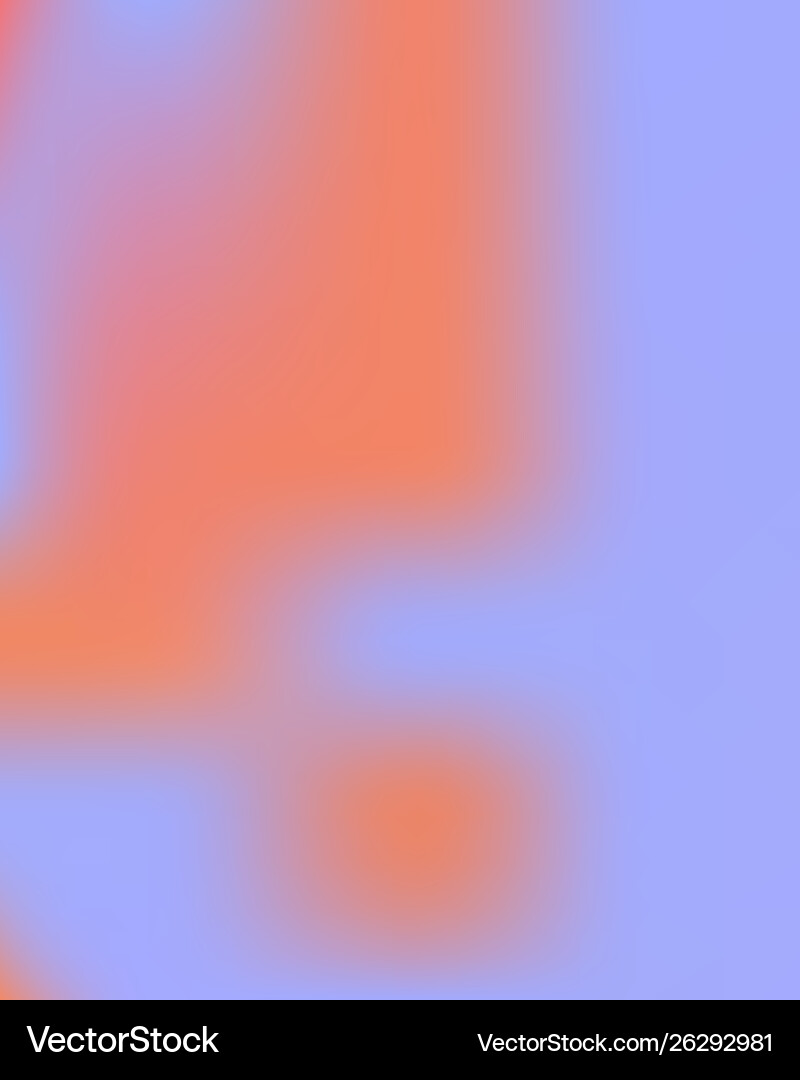 Gradient mesh painted in different colors vector image