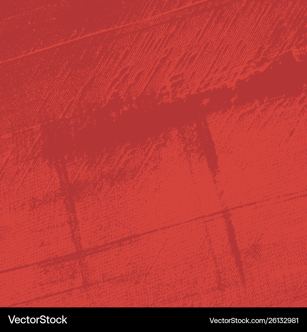 Red grunge background vector image