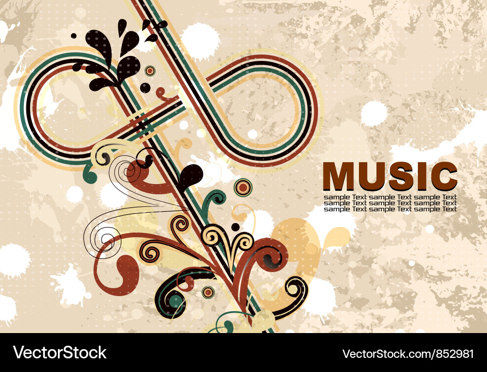 Retro background Vector Image