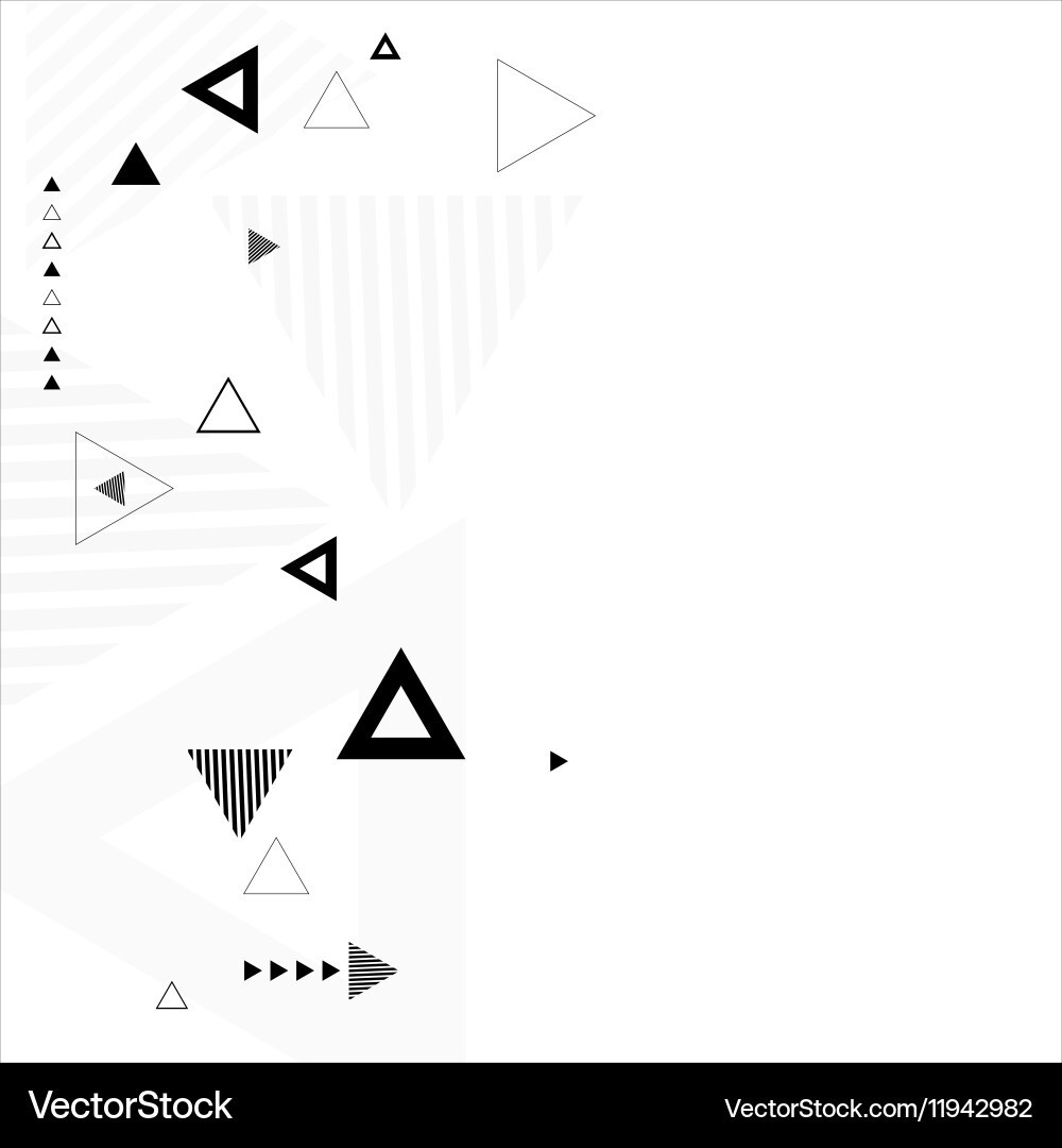 Abstract particle structure vector image