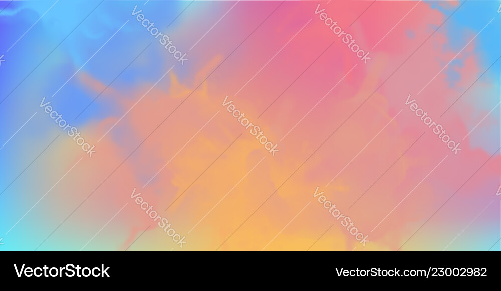 Decorative watercolor background Vector Image