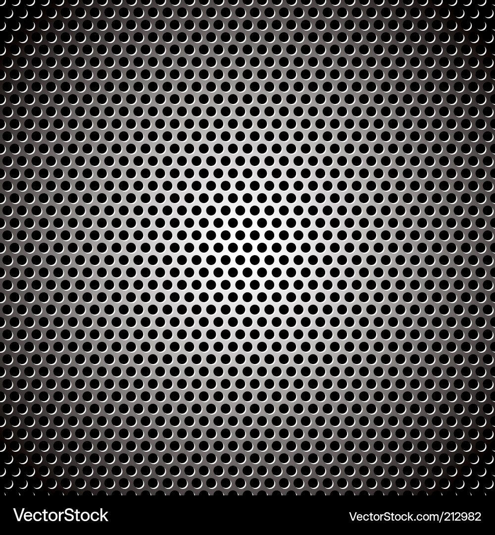 Metallic Grid Background vector image