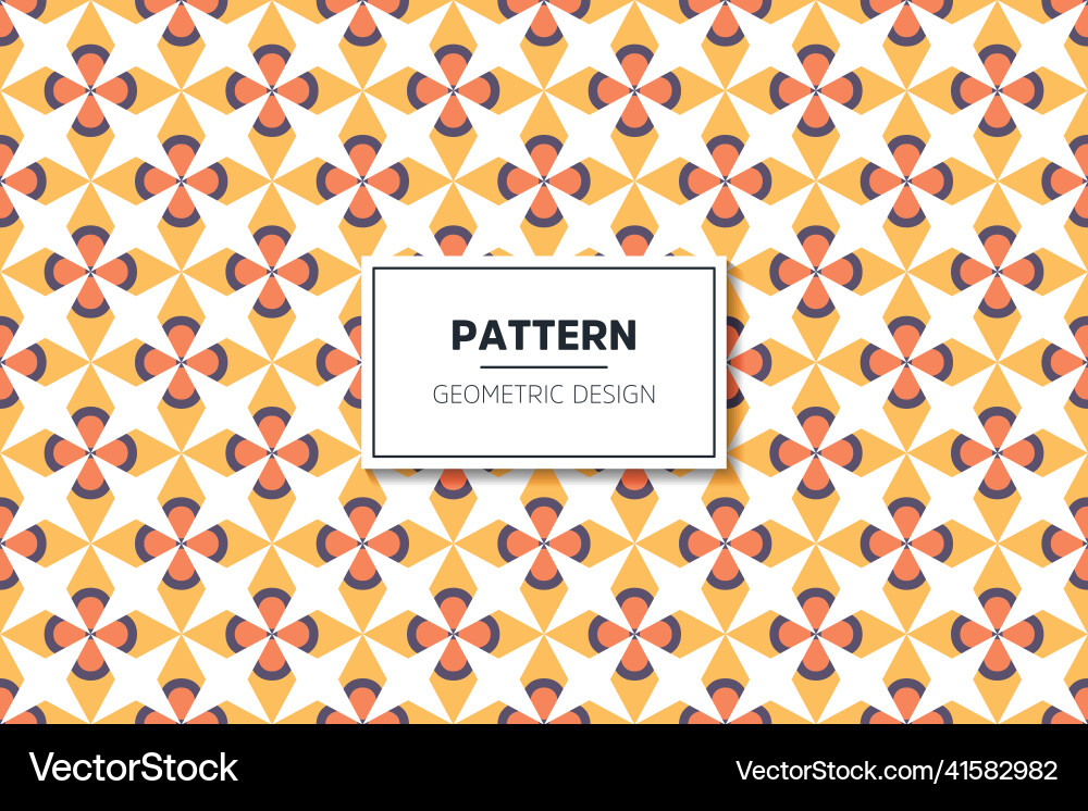 Seamless pattern with colorful geometric elements Seamless pattern with colorful geometric elements vector image