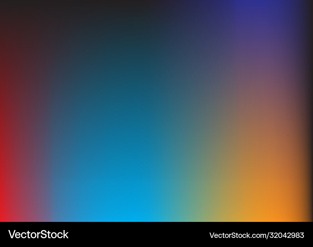 Abstract soft multi-color gradient background vector image