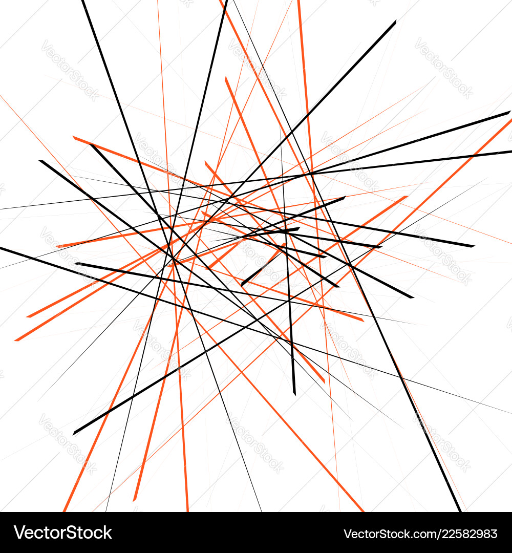 Geometric with random intersecting lines editable Geometric with random intersecting lines editable vector image