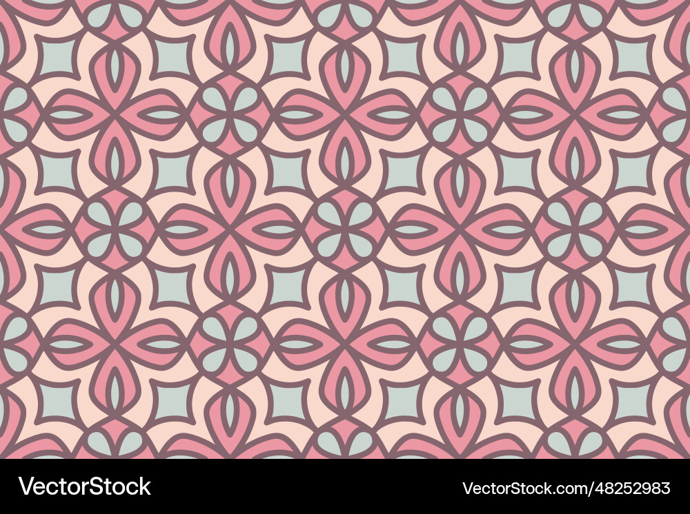Seamless abstract geometric shape pattern Seamless abstract geometric shape pattern vector image
