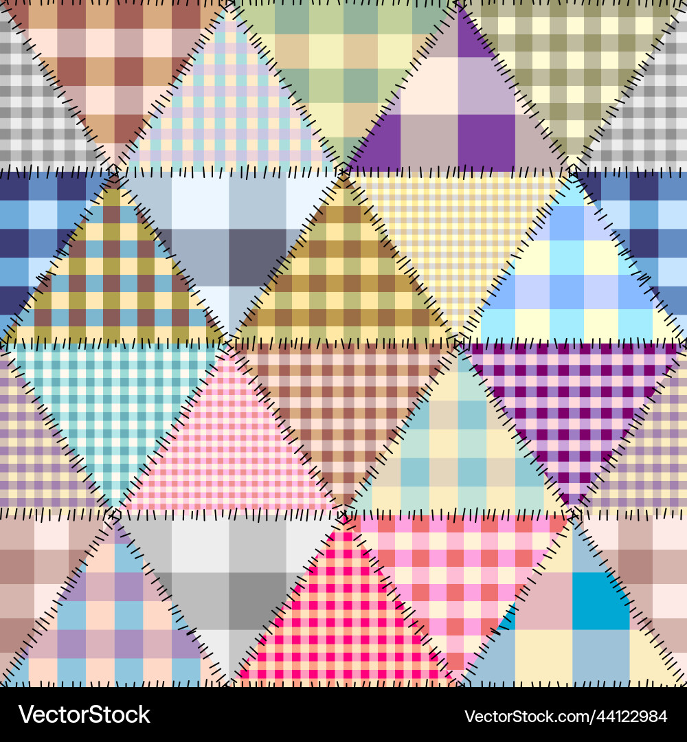 Geometric abstract pattern intersection patchwork Geometric abstract pattern intersection patchwork vector image