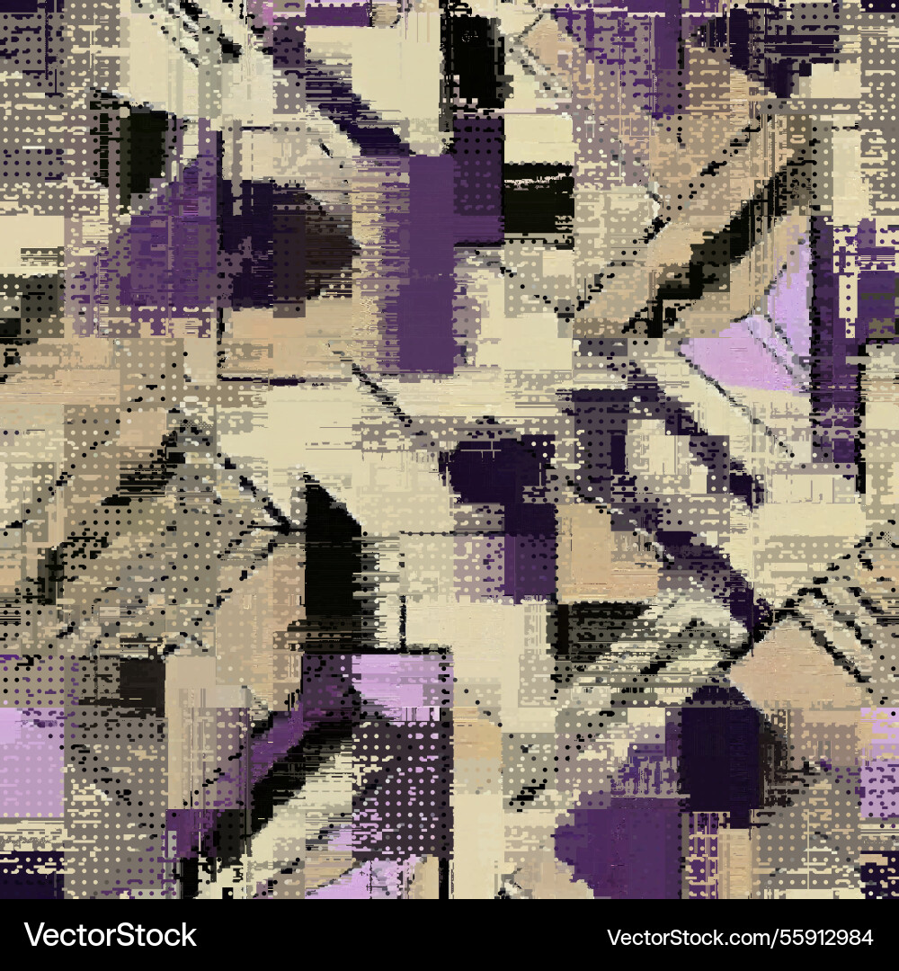 Image with imitation of grunge datamoshing Image with imitation of grunge datamoshing vector image