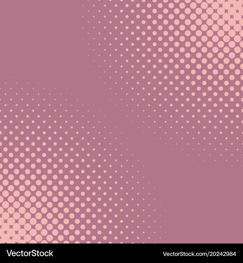 Retro halftone dot pattern background - abstract vector image