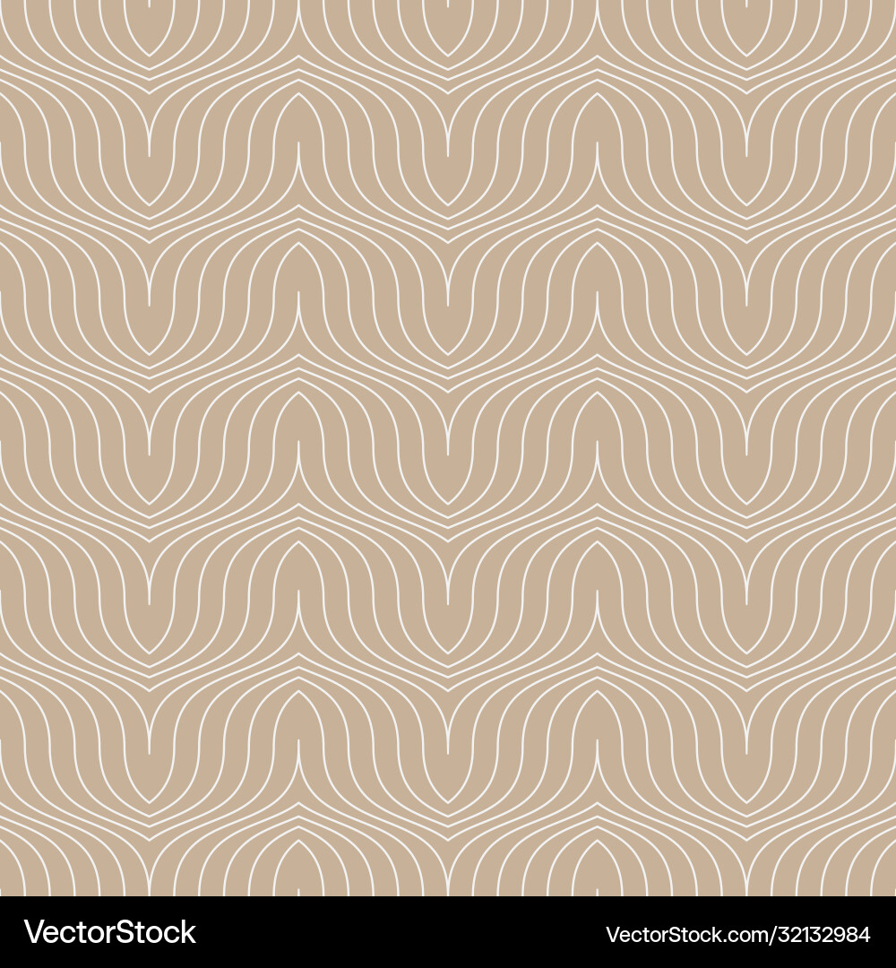 Simple seamless curve outline pattern Simple seamless curve outline pattern vector image