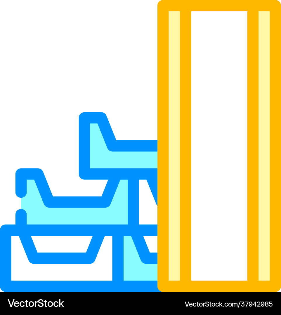 Draining system building material color icon Draining system building material color icon Vector Image