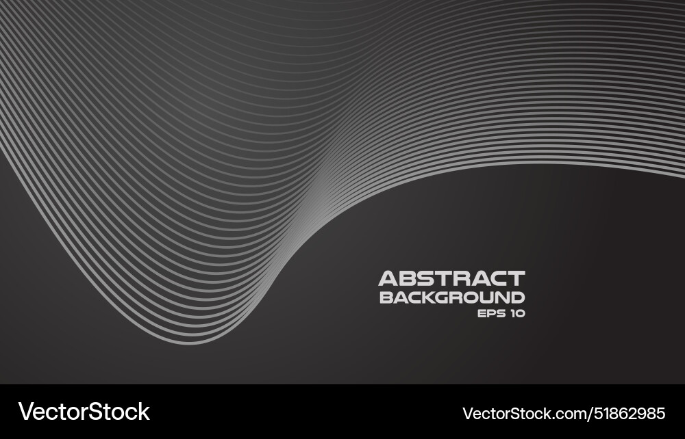 Gray abstract background with curve line Gray abstract background with curve line Vector Image