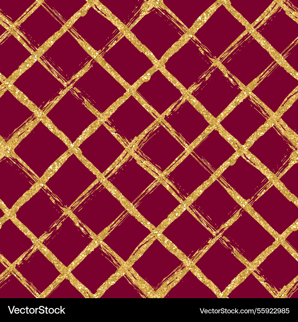 Patchwork textile pattern seamless plaid design Vector Image