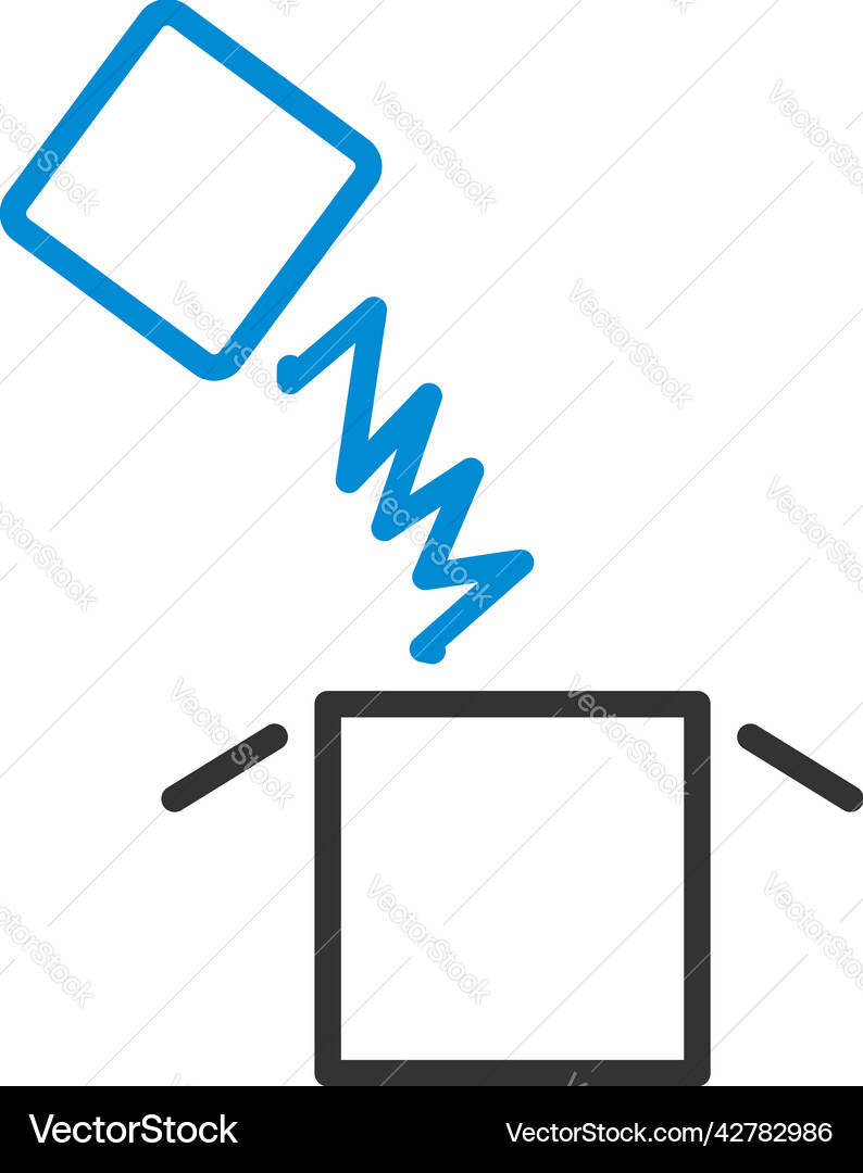 April fools day icon vector image