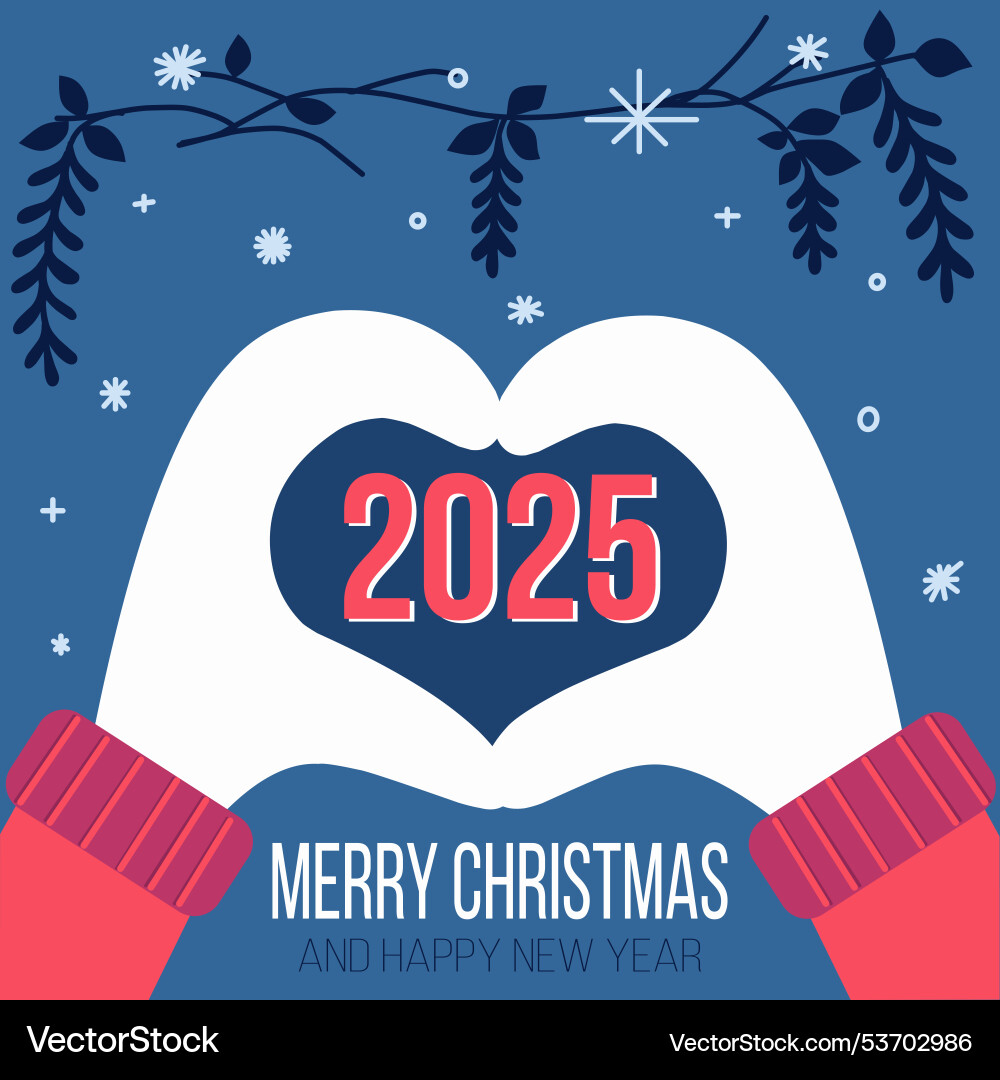 Christmas with text Christmas with text Vector Image