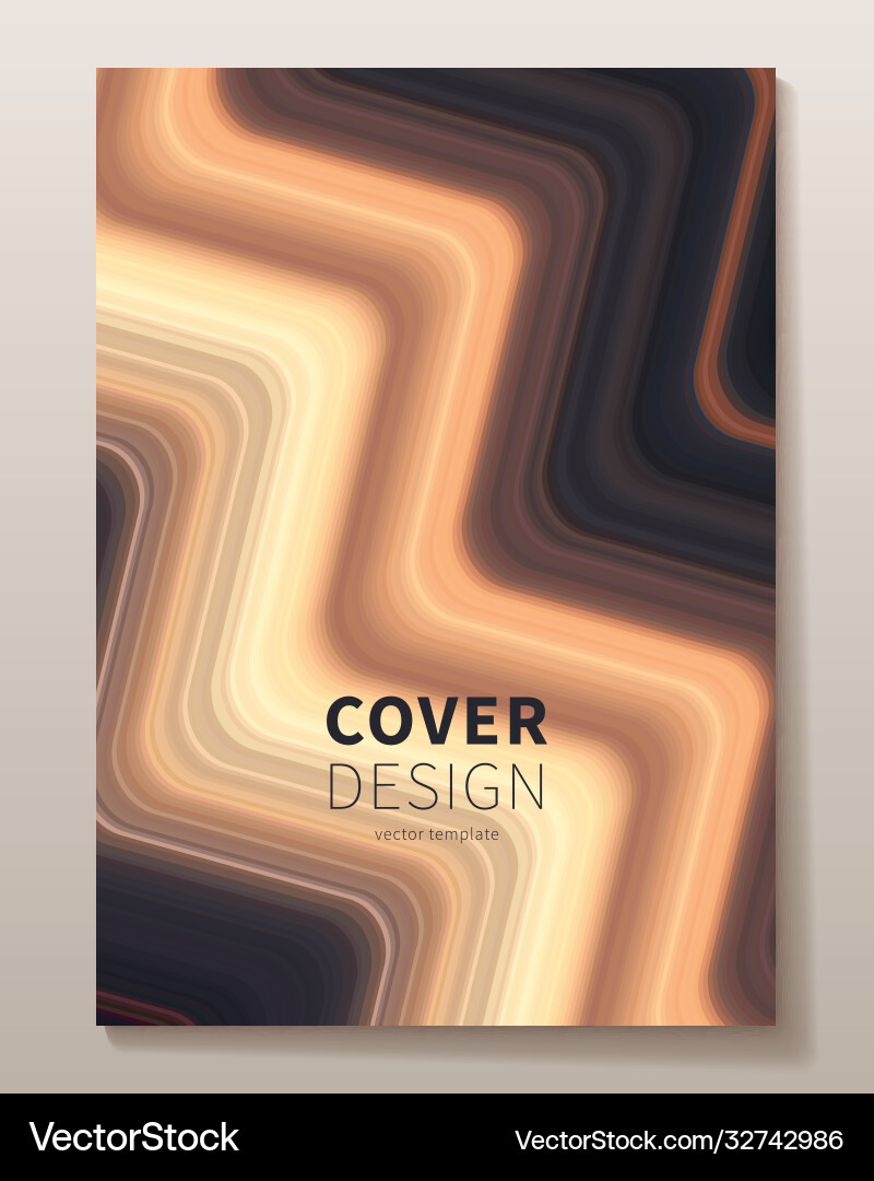 Cover design template with gradient color Cover design template with gradient color vector image