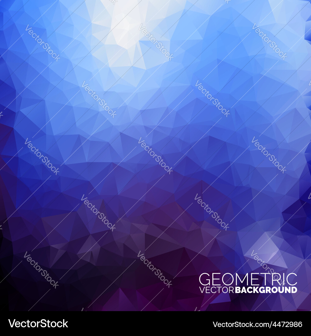 Dynamic Triangular Background vector image