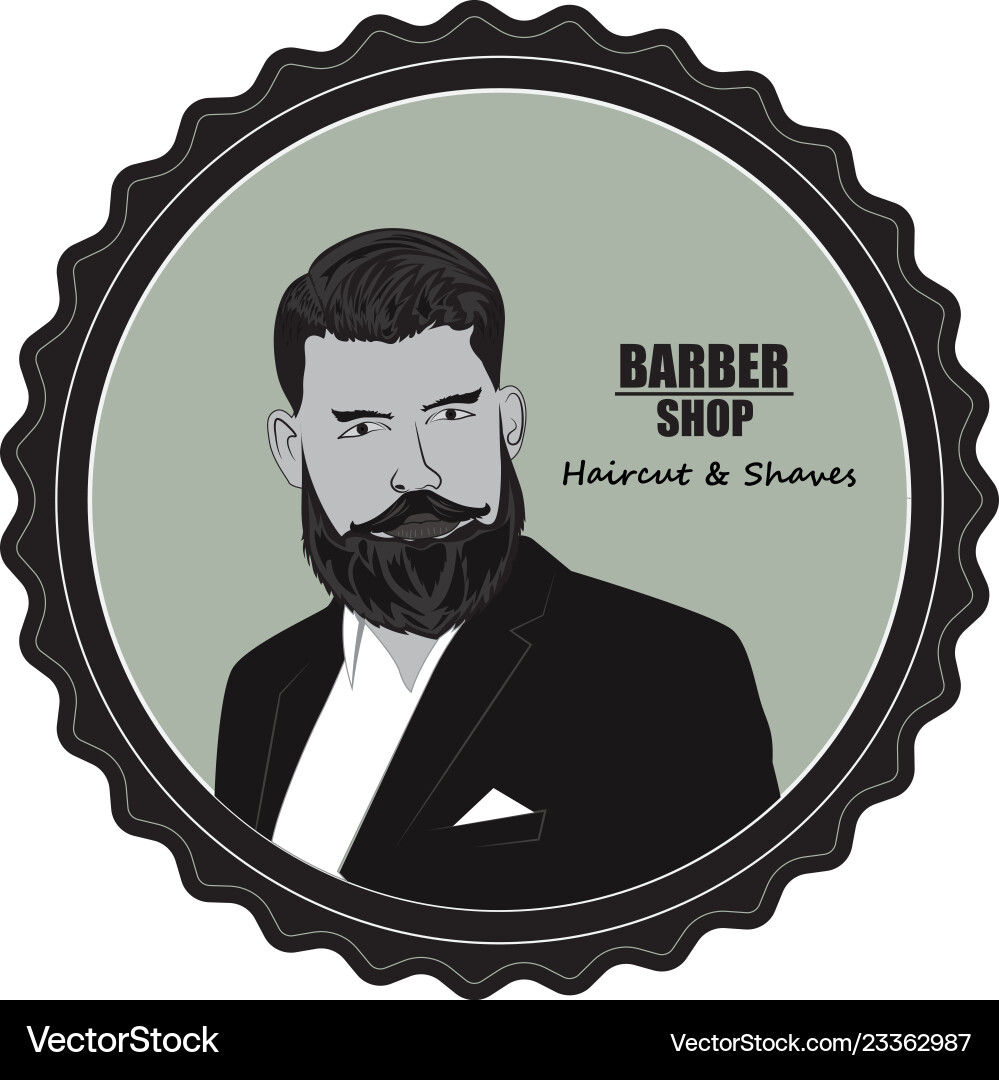 Logo barber shop