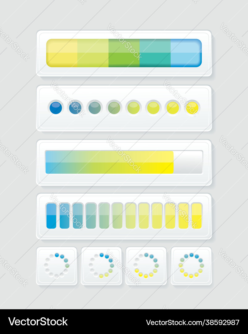 Web panel widget design for upload services Web panel widget design for upload services vector image