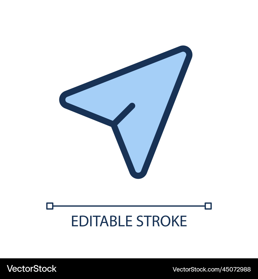Cursor arrow pointer pixel perfect rgb color ui Cursor arrow pointer pixel perfect rgb color ui Vector Image