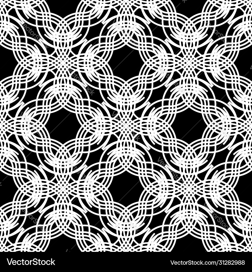 Design seamless monochrome grating pattern Vector Image