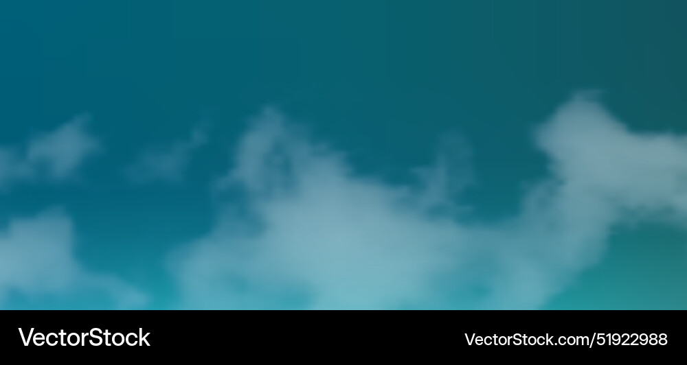 Modern colorful gradient background with clouds Modern colorful gradient background with clouds vector image