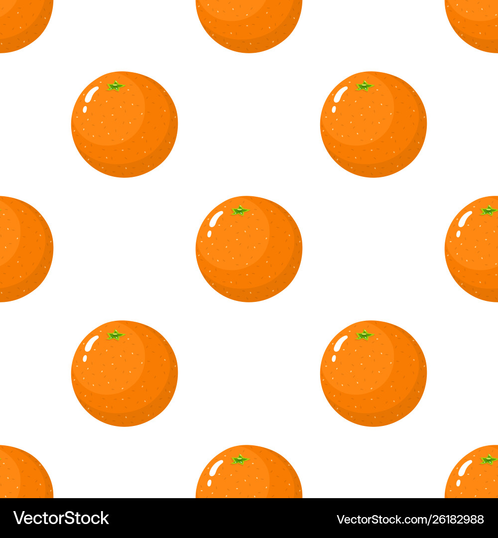 Nahtloses Muster mit frischem ganz orangen Obst Nahtloses Muster mit frischem ganz orangen Obst vektorbild