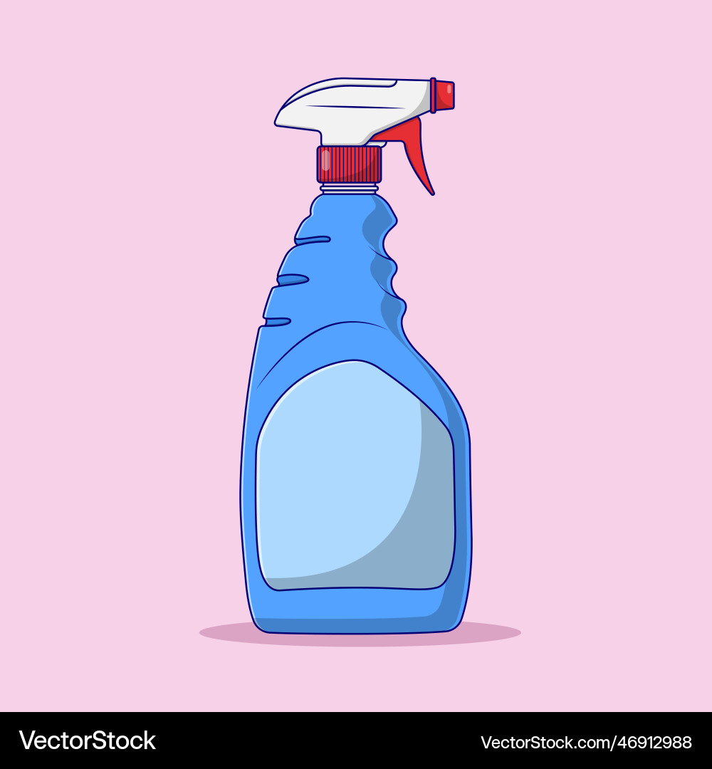 Spray bottle icon with outline for design element Spray bottle icon with outline for design element vector image
