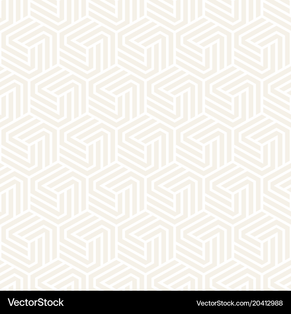 Subtle Hexagonal Pattern vector image