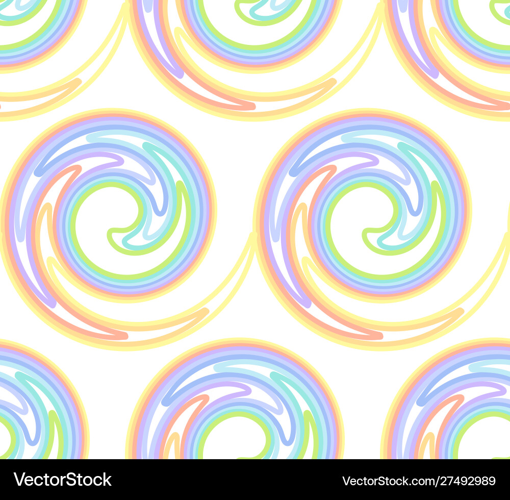Seamless pattern with spirals Seamless pattern with spirals Vector Image