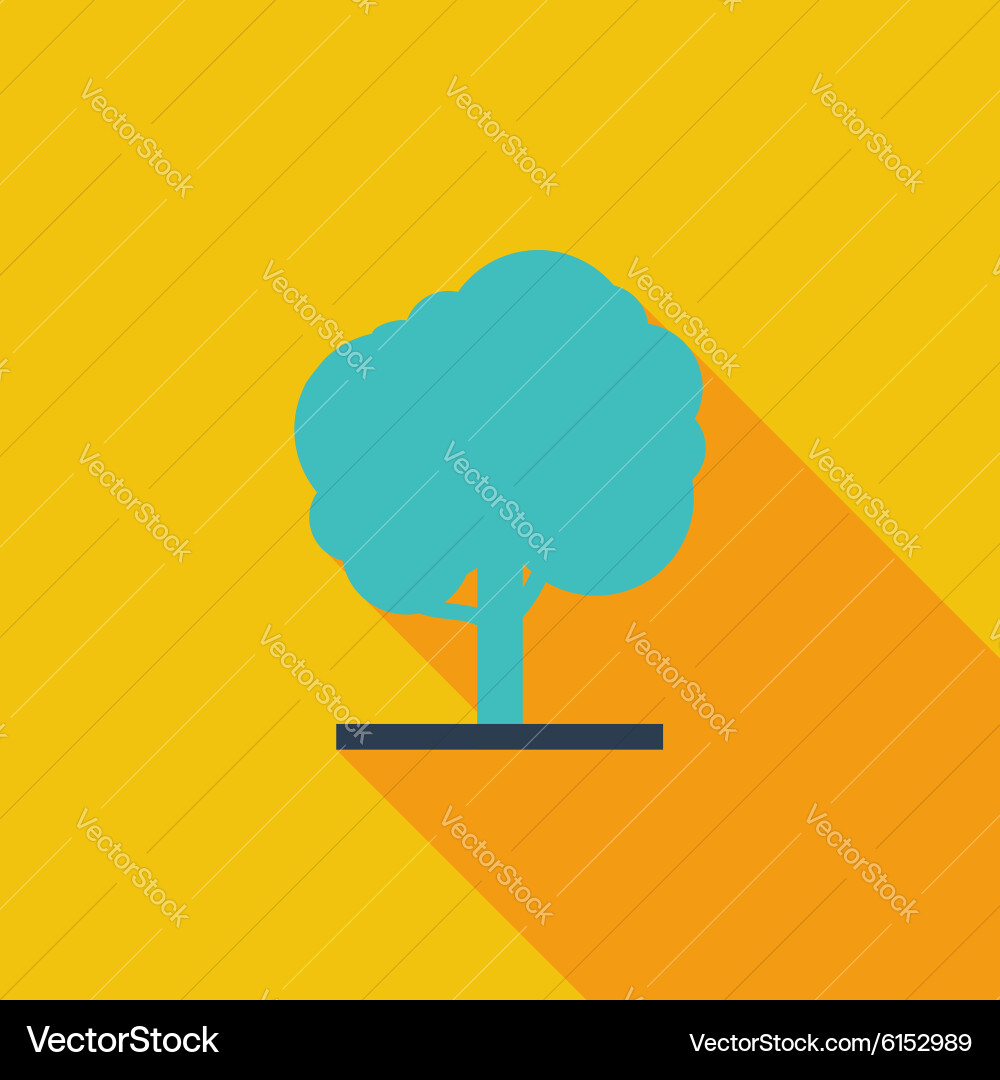 Tree icon vector image