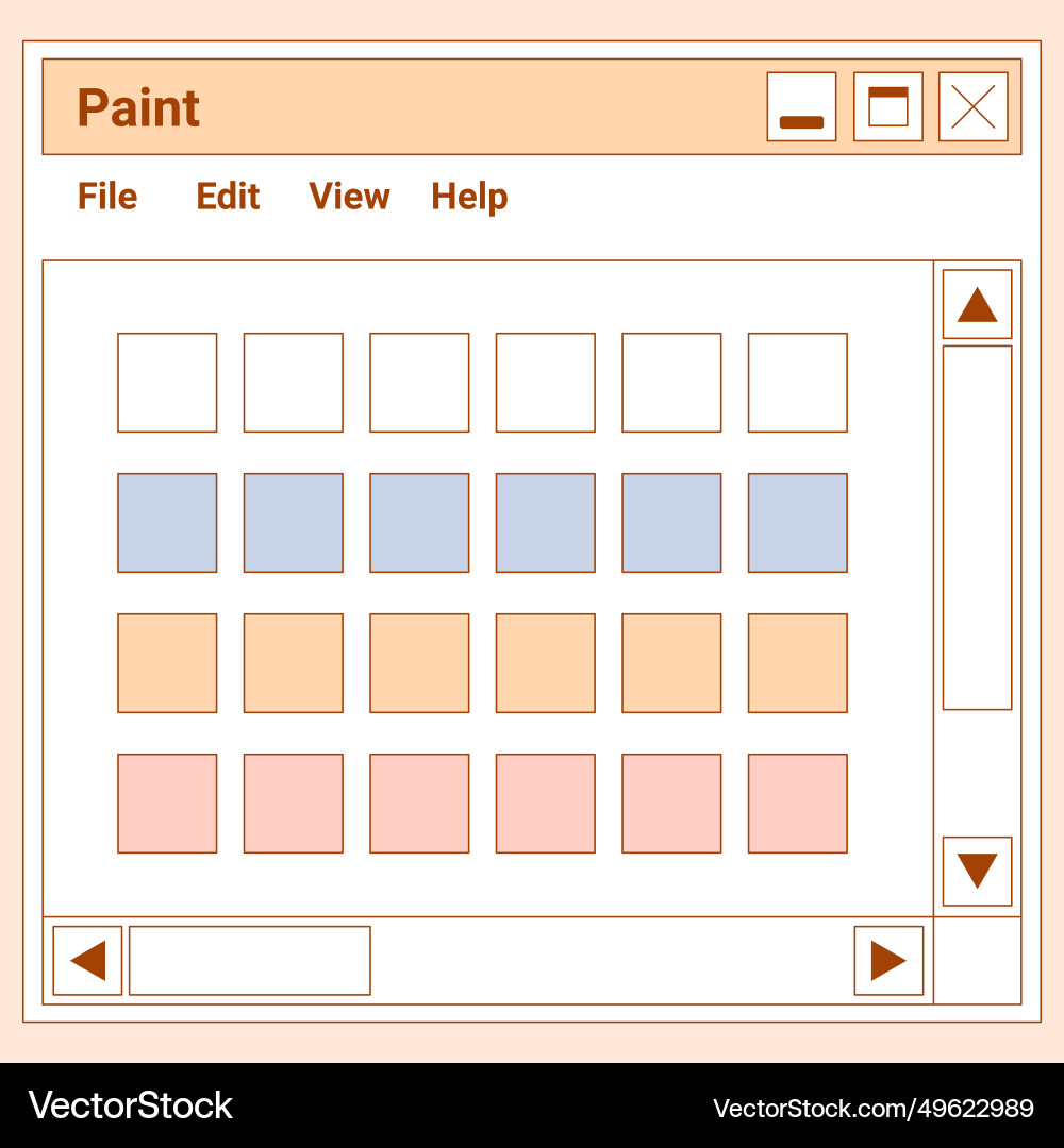 User interface y2k sticker retro browser window User interface y2k sticker retro browser window Vector Image
