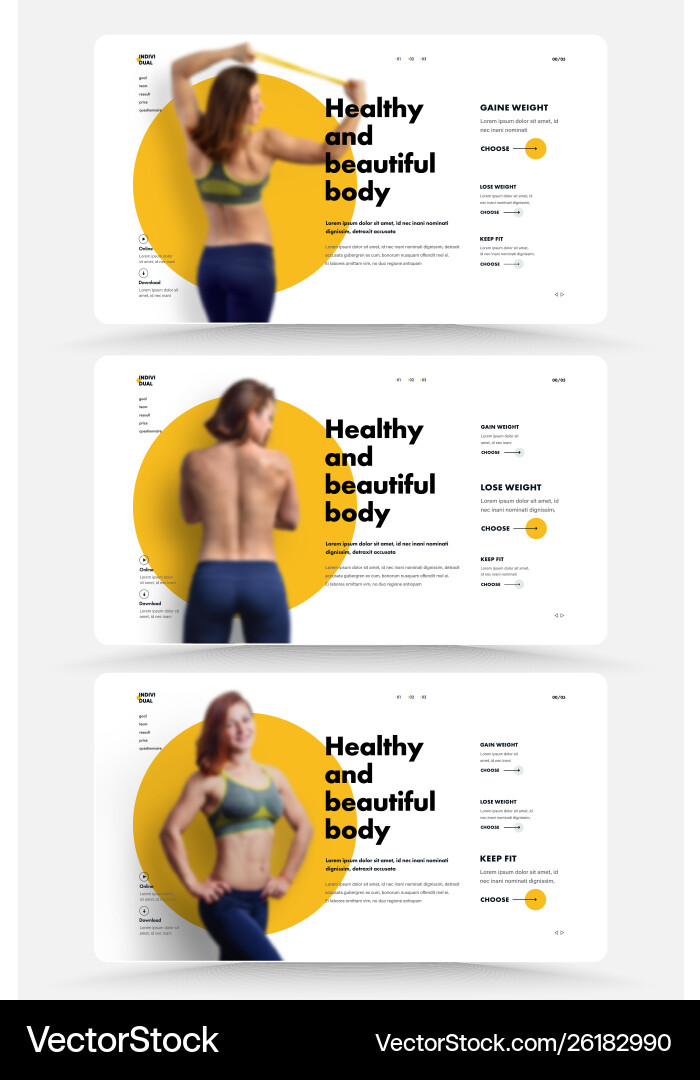 Design is main page website Design is main page website vector image