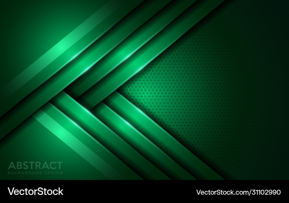 Modern futuristic green background design graphic Modern futuristic green background design graphic vector image