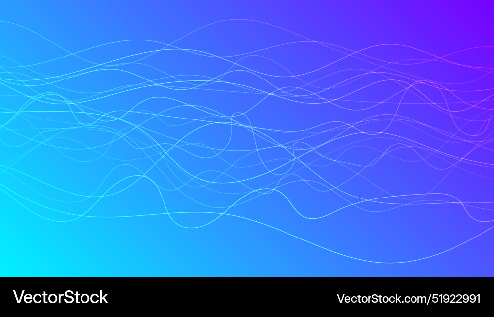 Abstract gradient background with wave beams Abstract gradient background with wave beams vector image