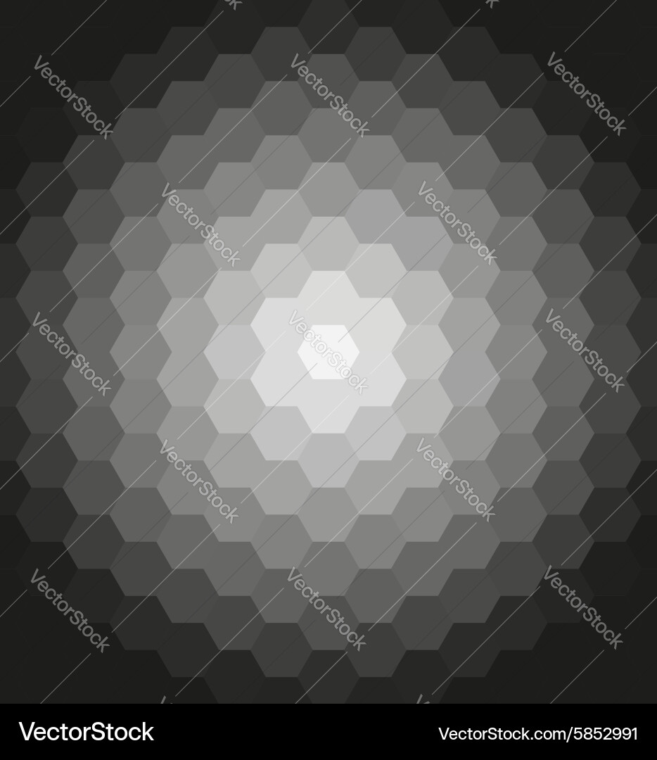 Geometric pattern with flow effect vector image