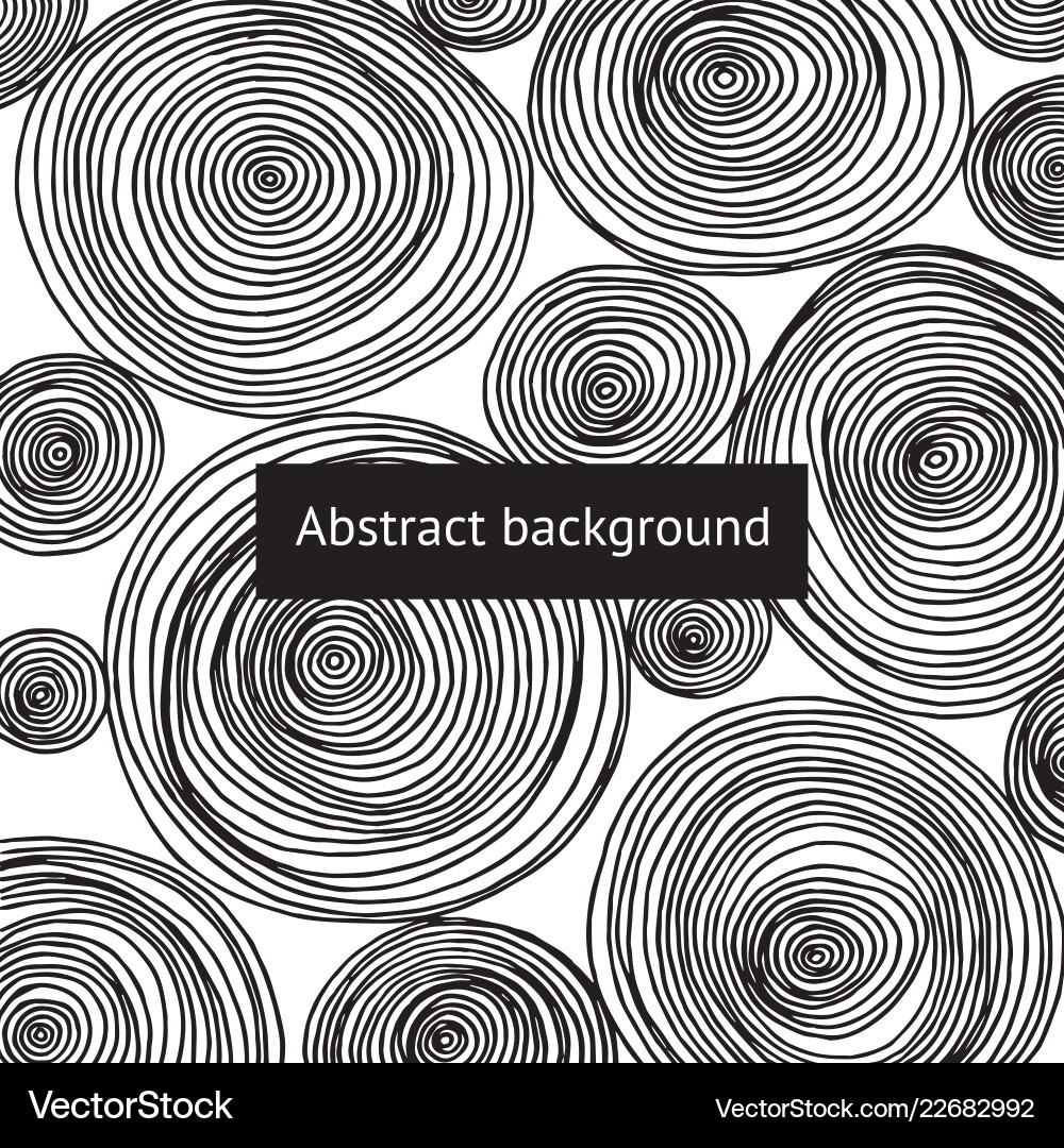 Elegant Round Pattern Background vector image