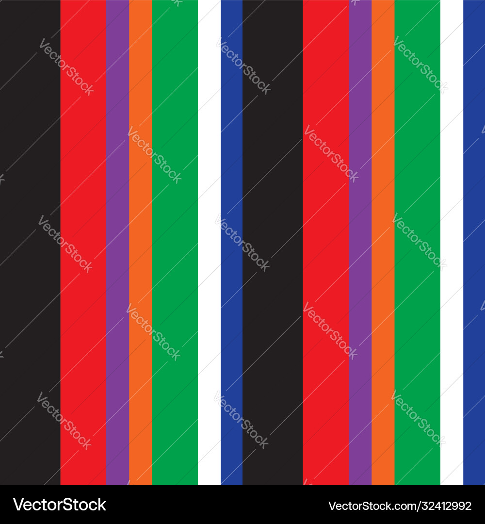 Rainbow stripe seamless pattern background Rainbow stripe seamless pattern background vector image