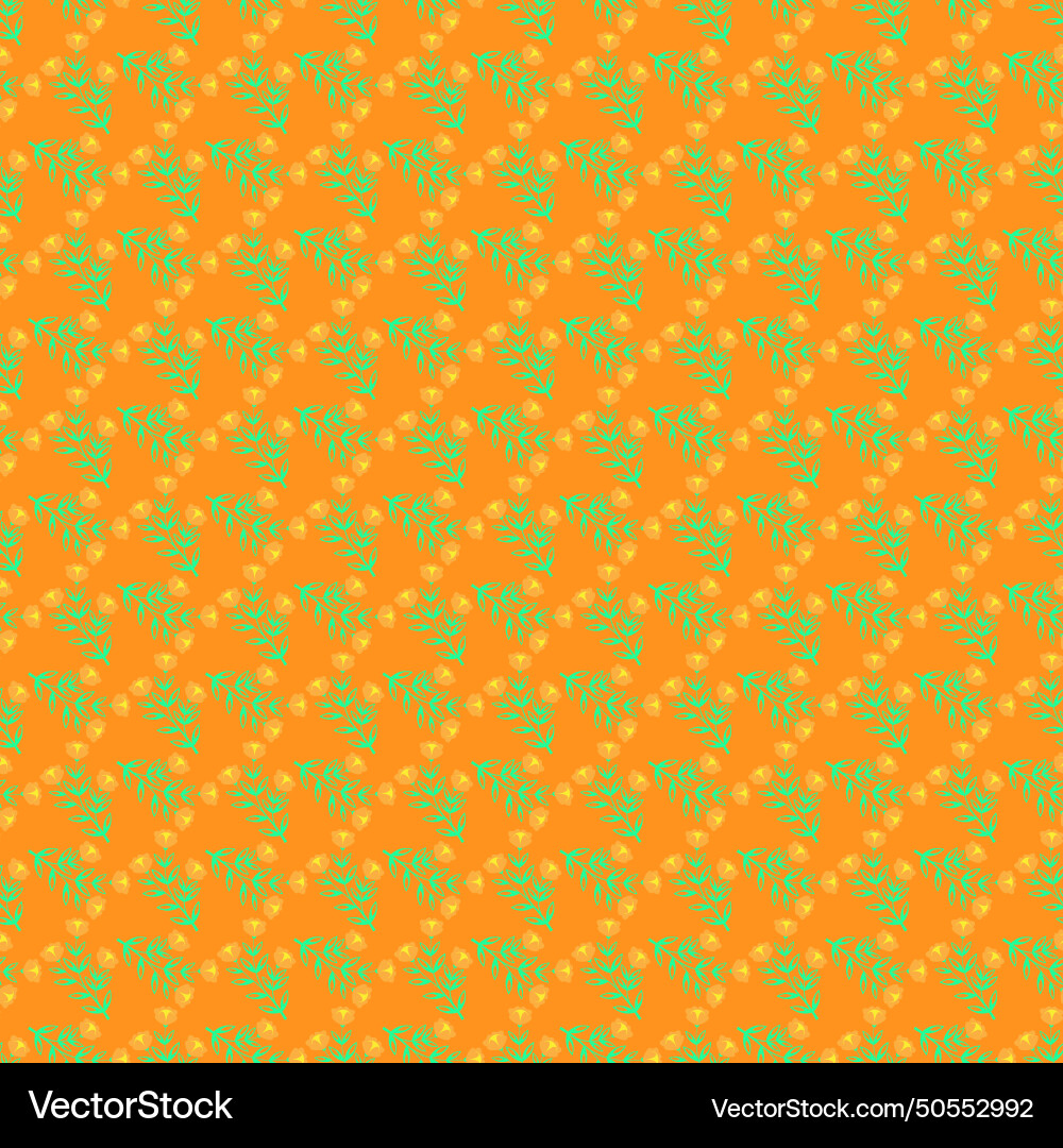 Spring flowers pattern design Royalty Free Vector Image