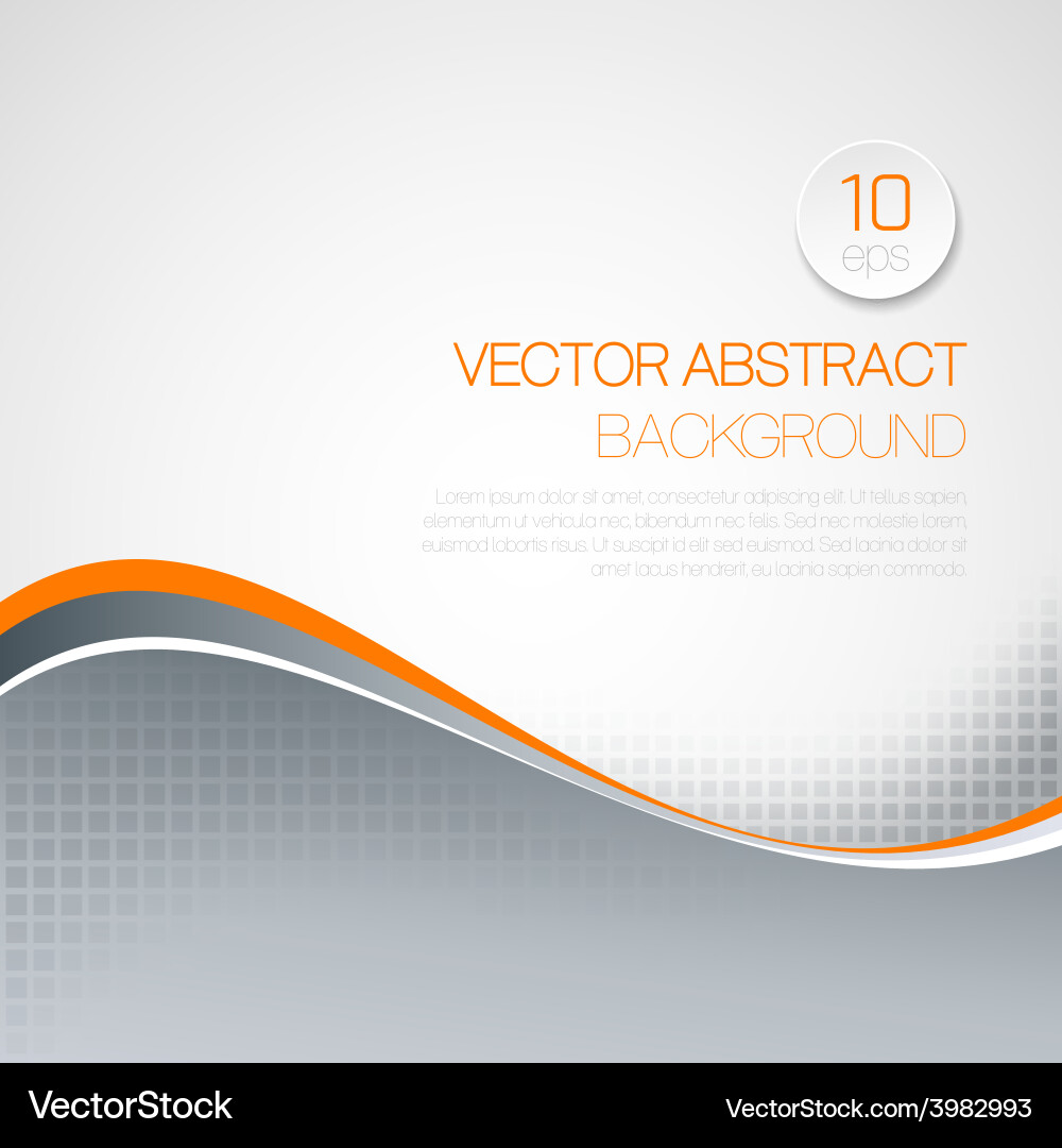 Dynamic Technical Wave Background Vector Image