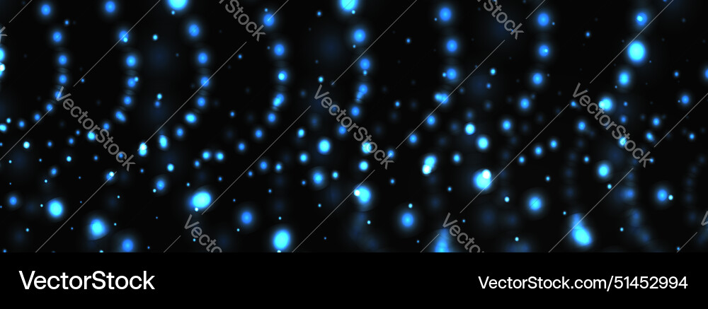 Abstract digital particle dot waves in dark Abstract digital particle dot waves in dark vector image